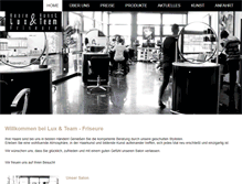 Tablet Screenshot of friseur-lux.de